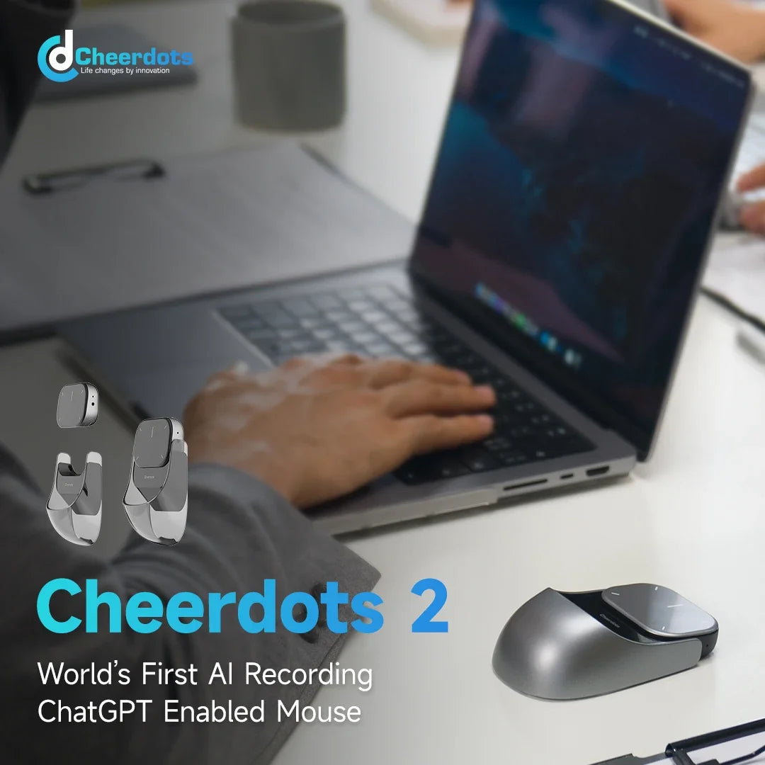 Cheerdots 2 Wireless Air Mouse 2 Mode Touchpad and chatpgt